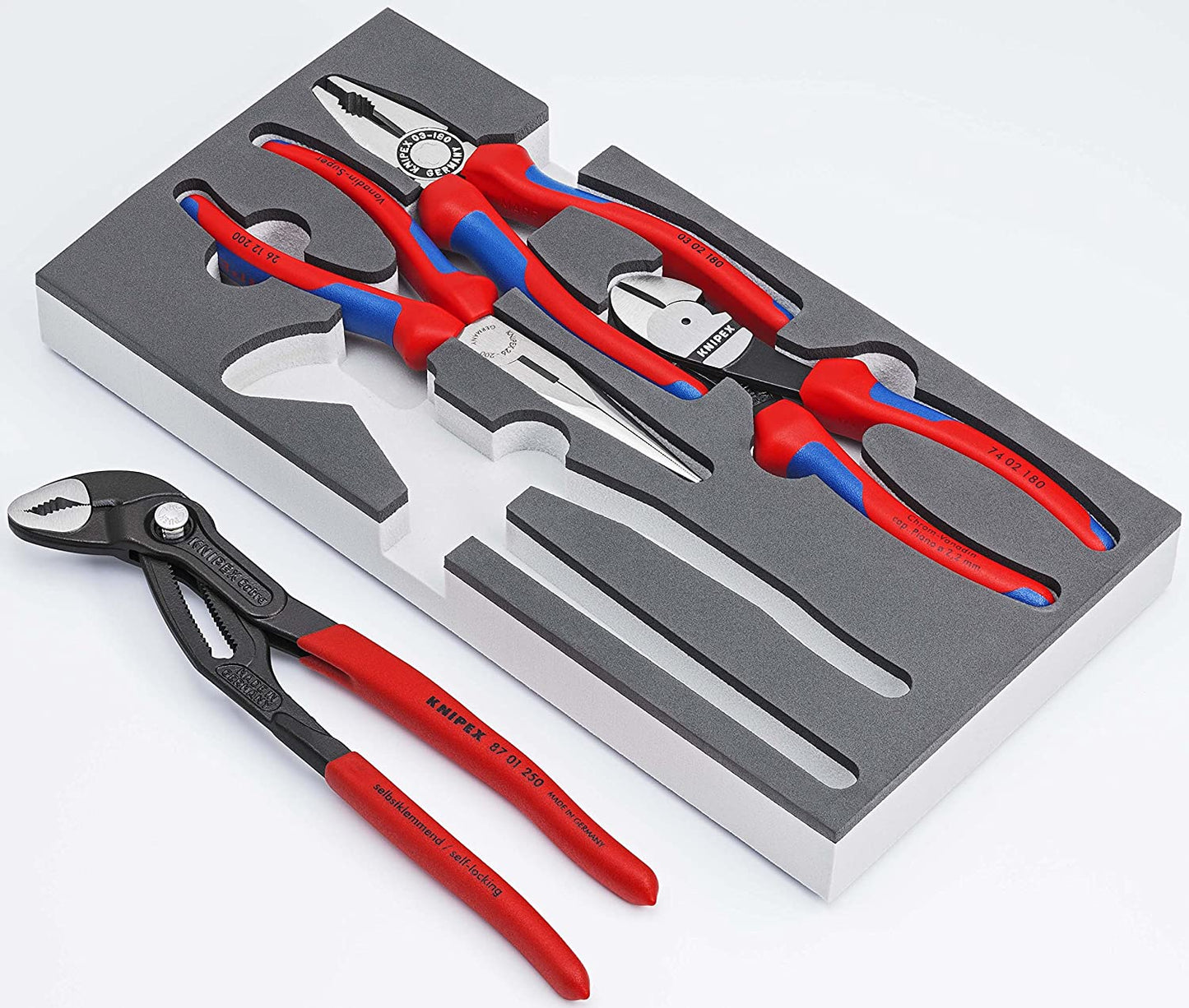 KNIPEX Zangen-Set "Basic" 00 20 01 V15