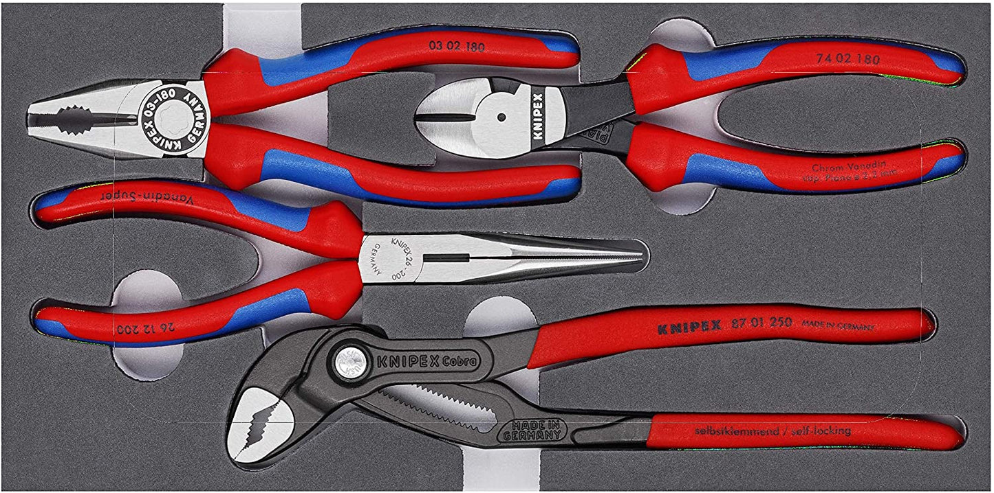 KNIPEX Zangen-Set "Basic" 00 20 01 V15