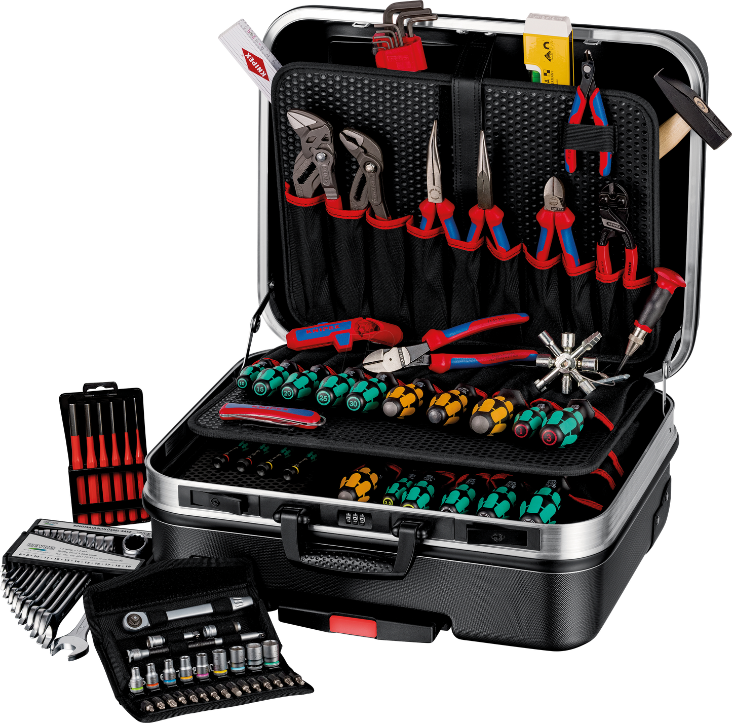 KNIPEX Werkzeugkoffer "BIG Basic Move" Mechanik 00 21 06 M