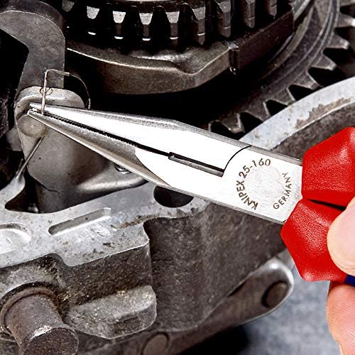 KNIPEX Flachrundzange mit Schneide 25 02 160