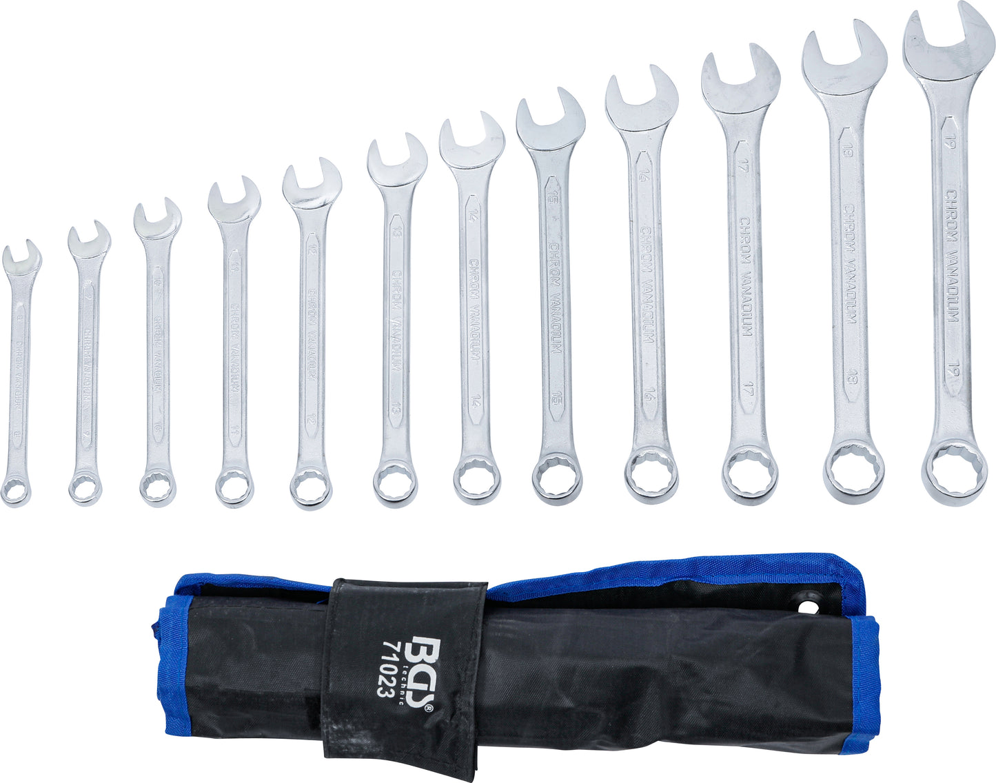 BGS Maul-Ringschlüssel-Satz | SW 8 - 19 mm | 12-tlg.
