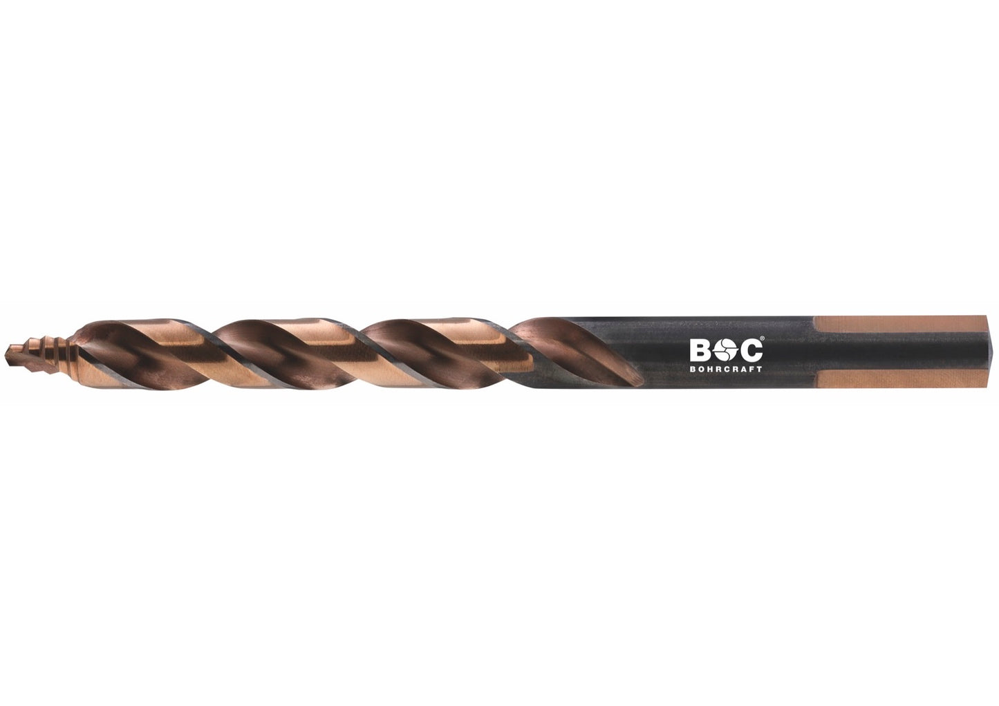 Bohrcraft ME5 TURBO STEP INOX HSS-E Co5 DIN 338 Spiralbohrer 4-10 mm // 5-tlg. P-PLUS 12031330005