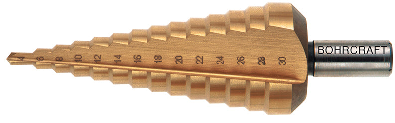 Bohrcraft STB3 Stufenbohrer HSS-G, 3-tlg. versch. Varianten