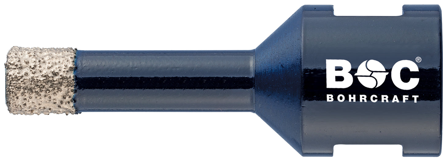 Bohrcraft DIAMANT-Trockenbohrer Set für Winkelschleifer, 4-tlg.