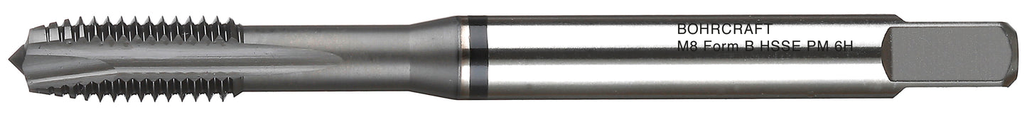 Bohrcraft MGB14G-K PM Schwarzring Maschinengewindebohrer-Set M3-M12 + Kernlochbohrer, 14-tlg. 41691330014