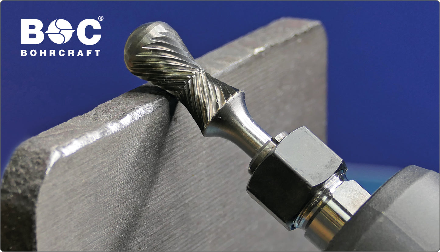 Bohrcraft RX 12 HM-Frässtifte Kombi-Form RX, 51700301200