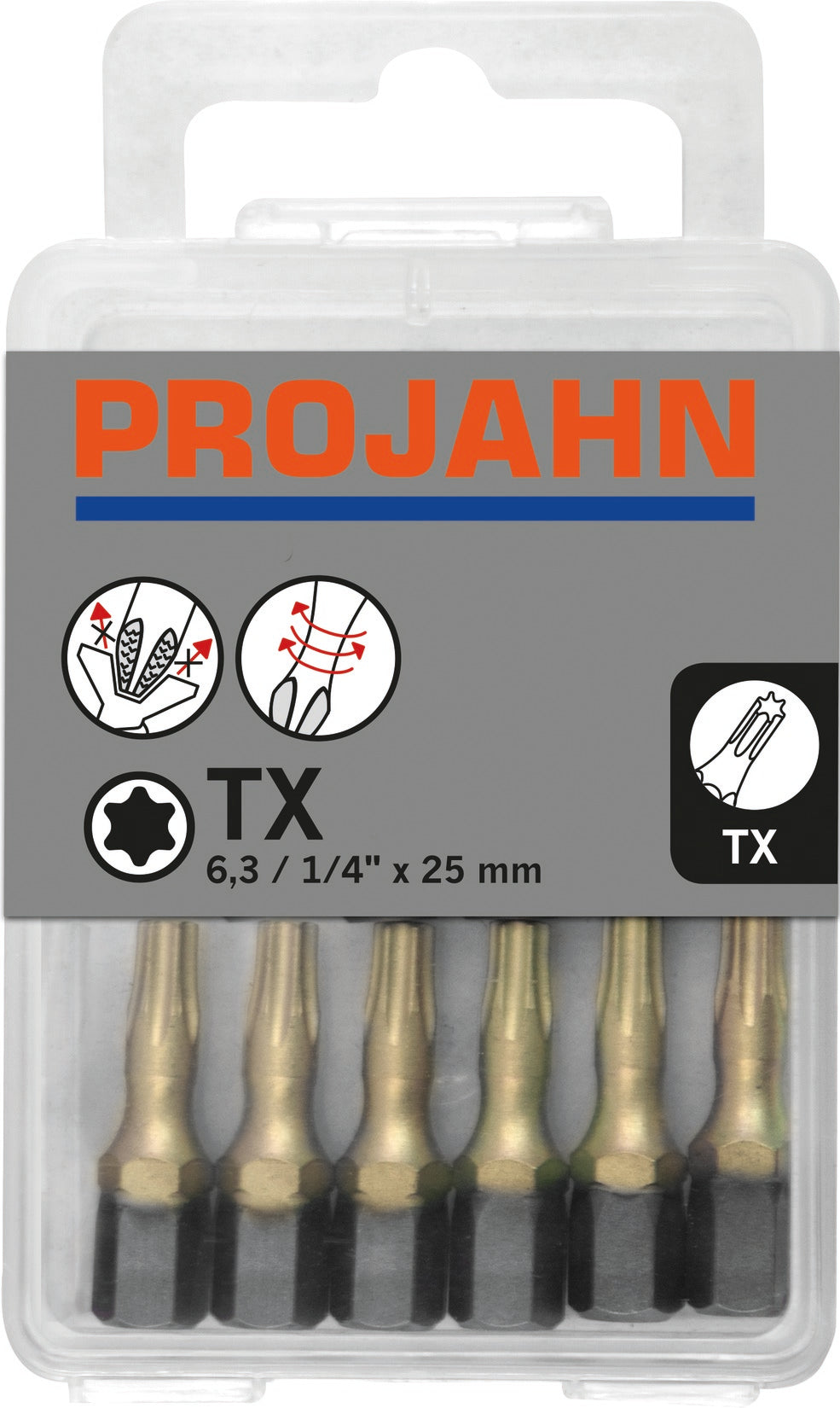 STAR-Bits 1/4" PROJAHN , versch. Varianten, VE=10 Stk.