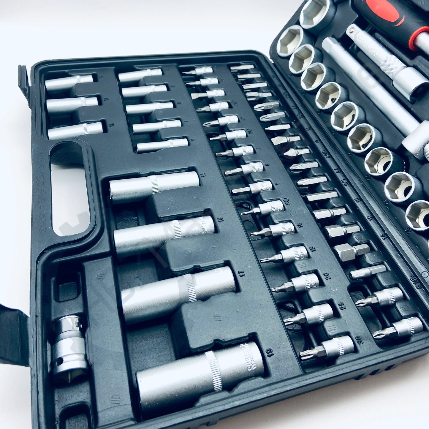 Steckschlüsselsatz 1/4''+1/2'' 24T CV