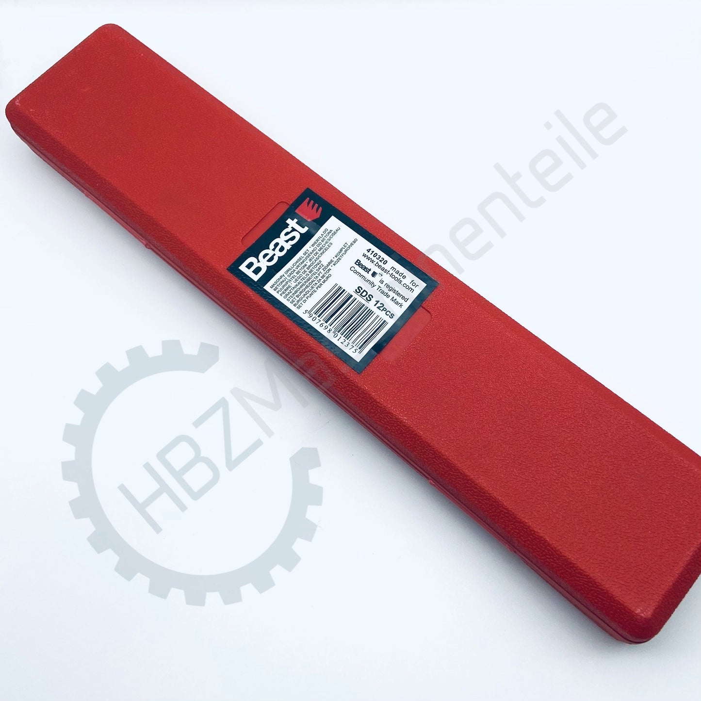 Steinbohrer-, Meiselsatz SDS, 12-tlg.