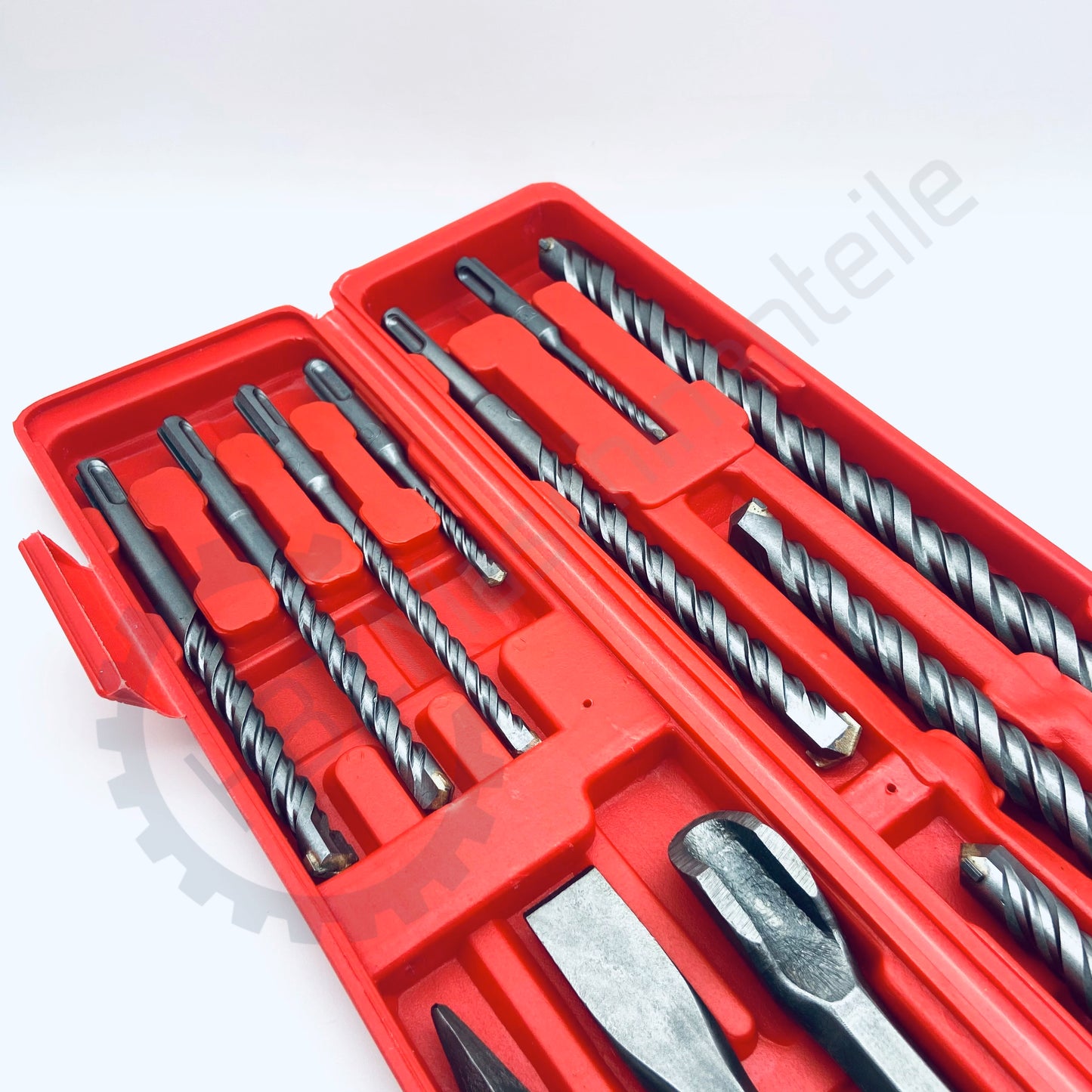 Steinbohrer-, Meiselsatz SDS, 12-tlg.