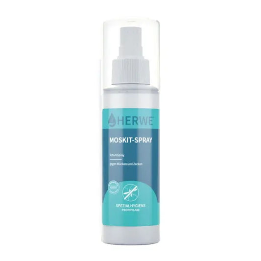 HERWE Moskit-Spray PLUS mit frischem Duft 100 ml Sprühflasche