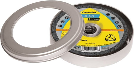 Kronenflex® Trennscheiben A 60 Extra für Edelstahl, Metall Universal 125x1x22.23mm, 1 VPE Klingspor 382510