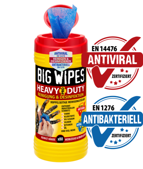 BIG WIPES Heavy-Duty 4x4, 80 Tücher