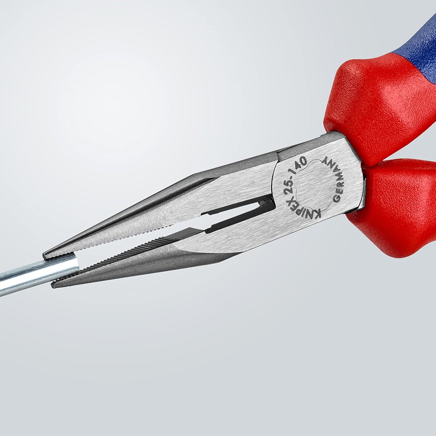 KNIPEX Flachrundzange mit Schneide 25 02 140