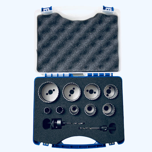 Bohrcraft RLS9 Bi-Metall Lochsägen Set HSS 19-64 mm / 11-teilig