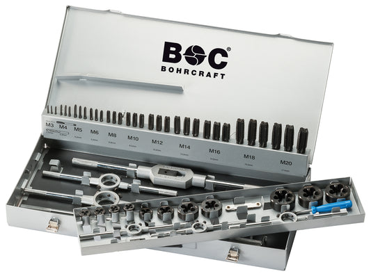 Bohrcraft GWE M3 Gewindeschneid-Sortimente HSS-E PROFI PLUS versch. Varianten