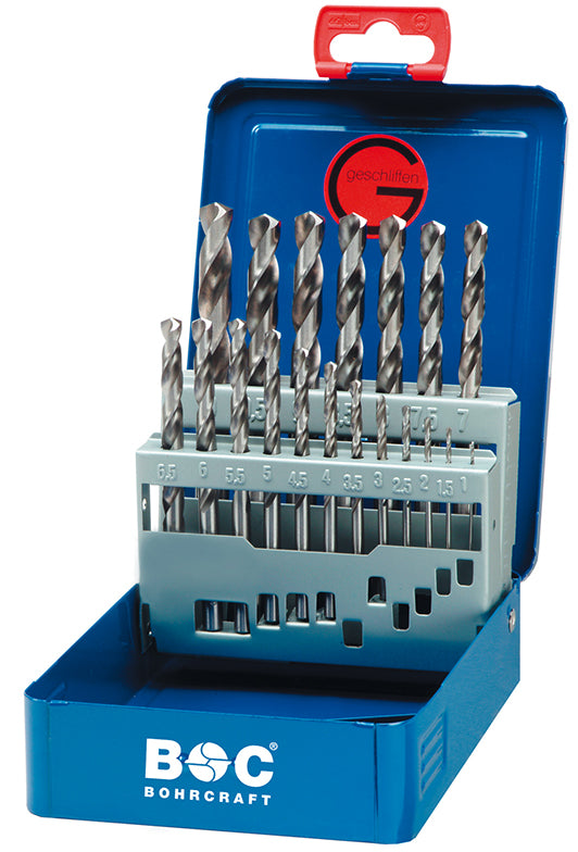 Bohrcraft MG Spiralbohrer HSS-G DIN 338, versch. Varianten